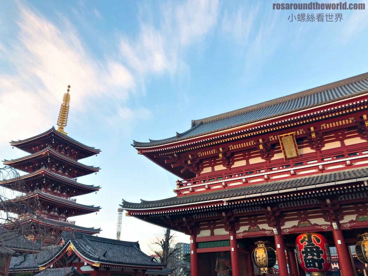 【東京自由行】Tokyo 5天4夜景點安排、住宿、必吃美食、行程規劃、富士山交通整理 - 第6張圖 雷門
淺草寺
東京