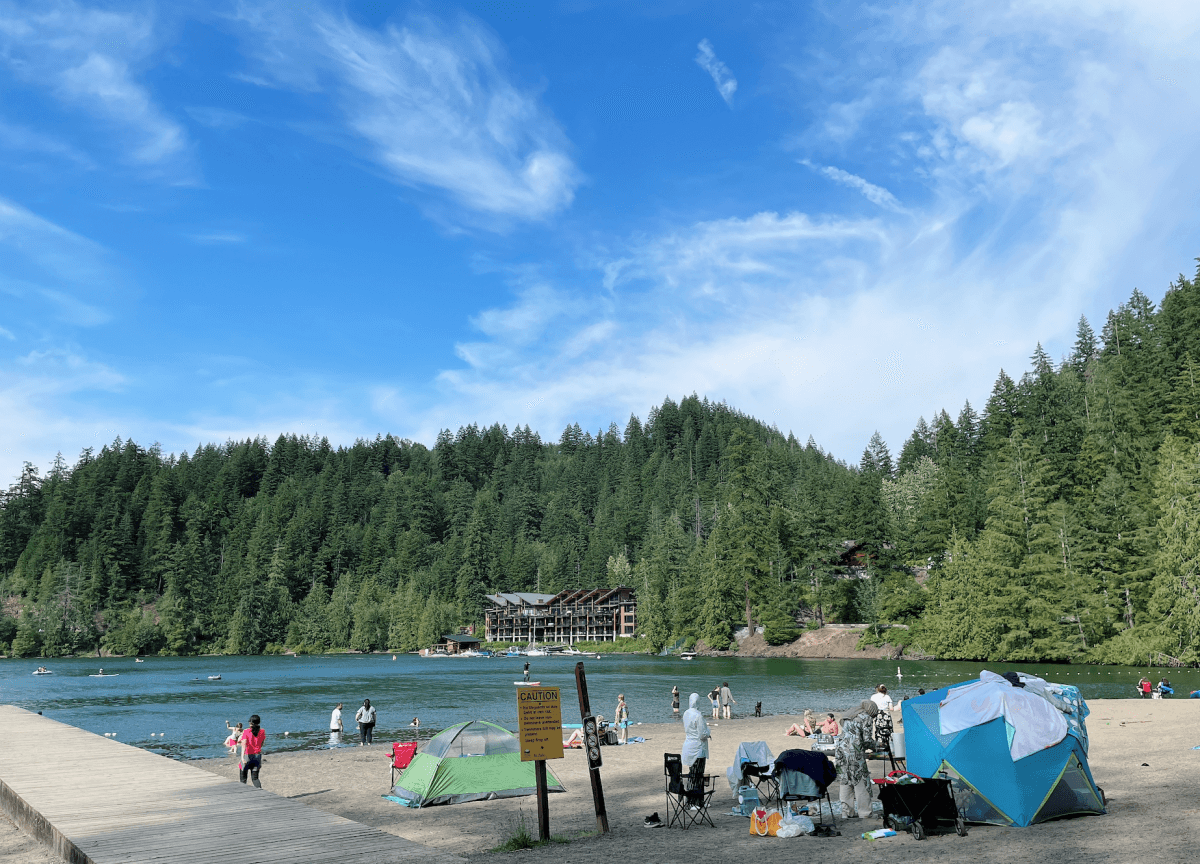 Cultus Lake露營
