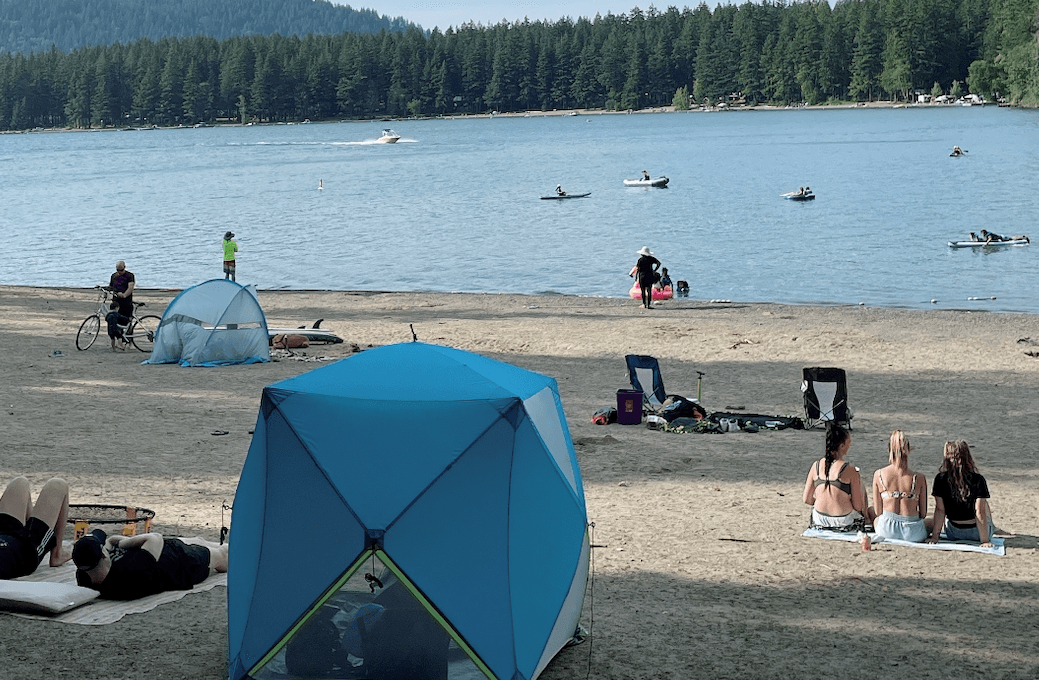 Cultus Lake露營