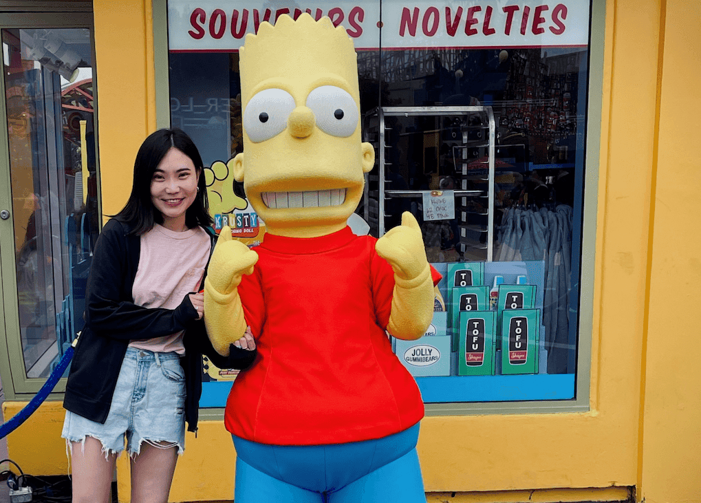 好萊塢環球影城Universal Studios Hollywood 
哈利波特 Harry Potter
辛普森 the Simpsons