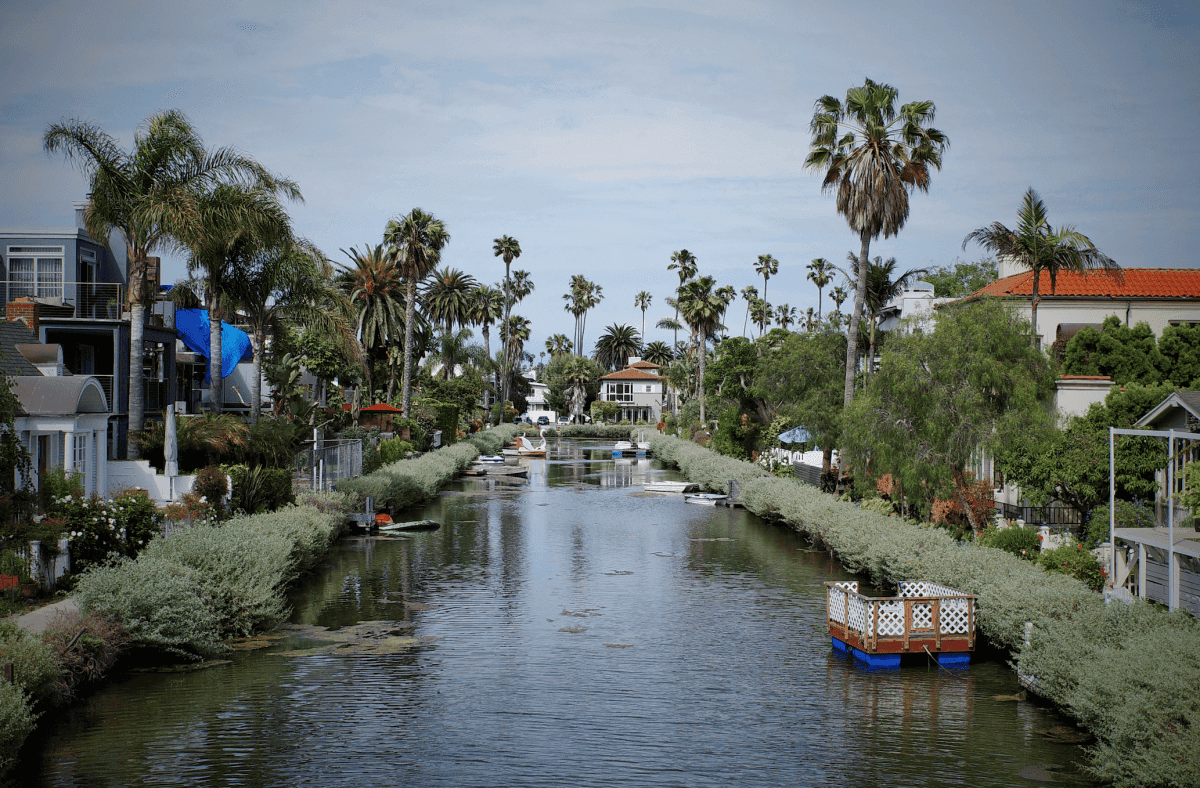 威尼斯海灘 Venice beach 
威尼斯運河Venice canals