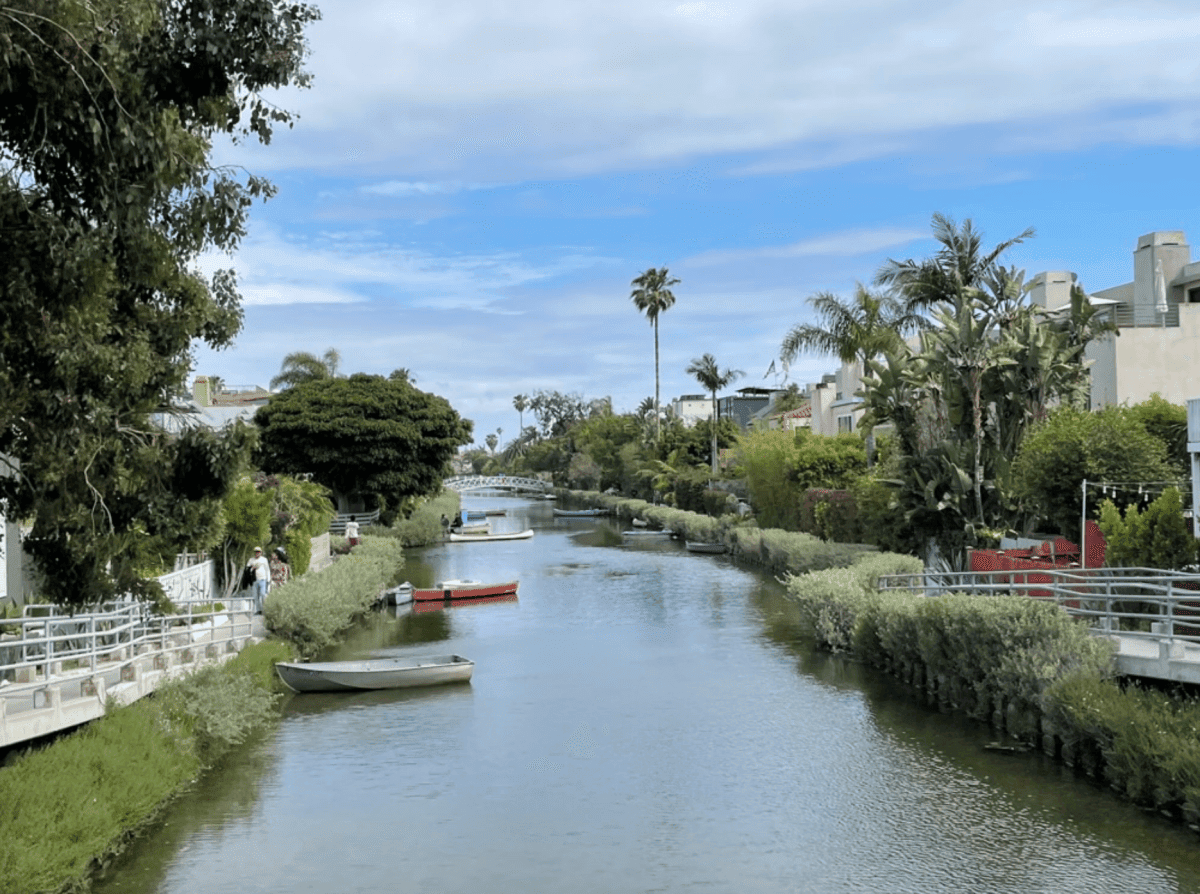 威尼斯海灘 Venice beach 
威尼斯運河Venice canals