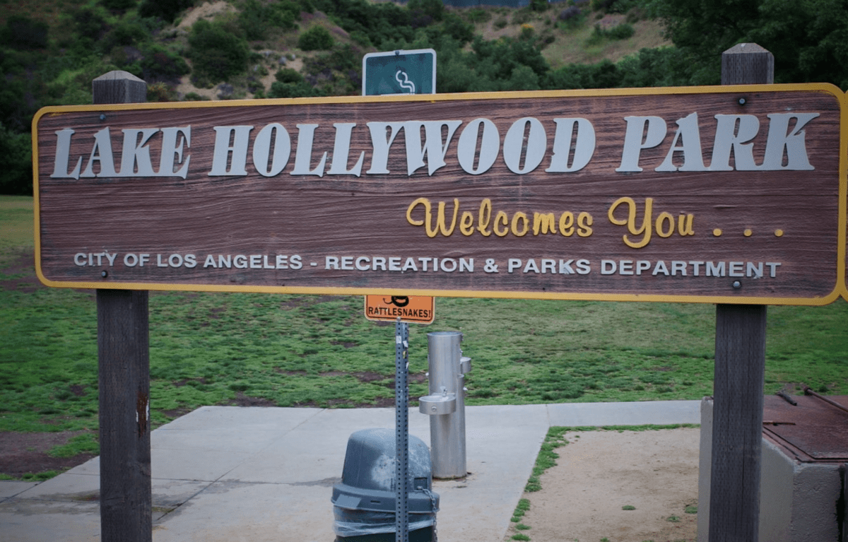 好萊塢標誌 Hollywood sign
Lake Hollywood Park