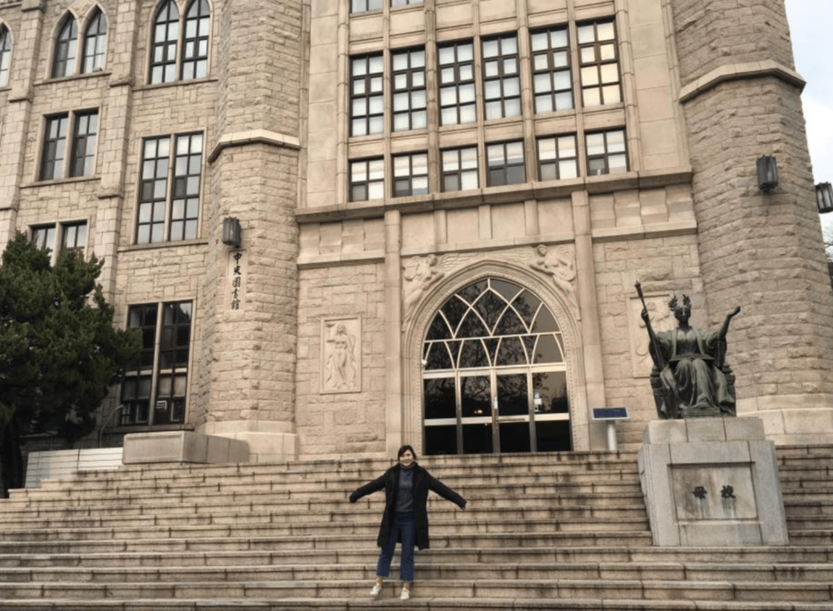 首爾回基站 慶熙大學
首爾賞櫻必去、歐洲哥德式建築
경희대학교