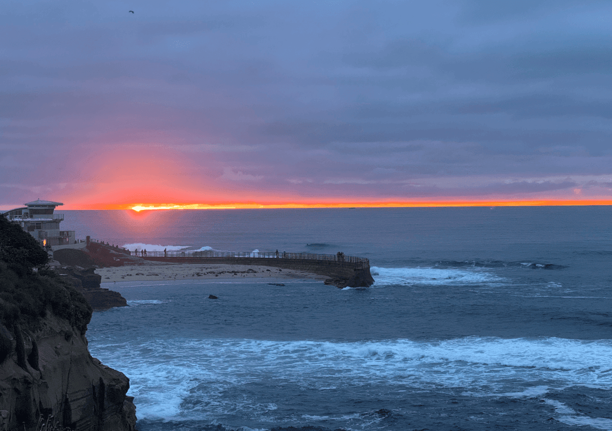 聖地牙哥拉霍亞海灘 La Jolla cove