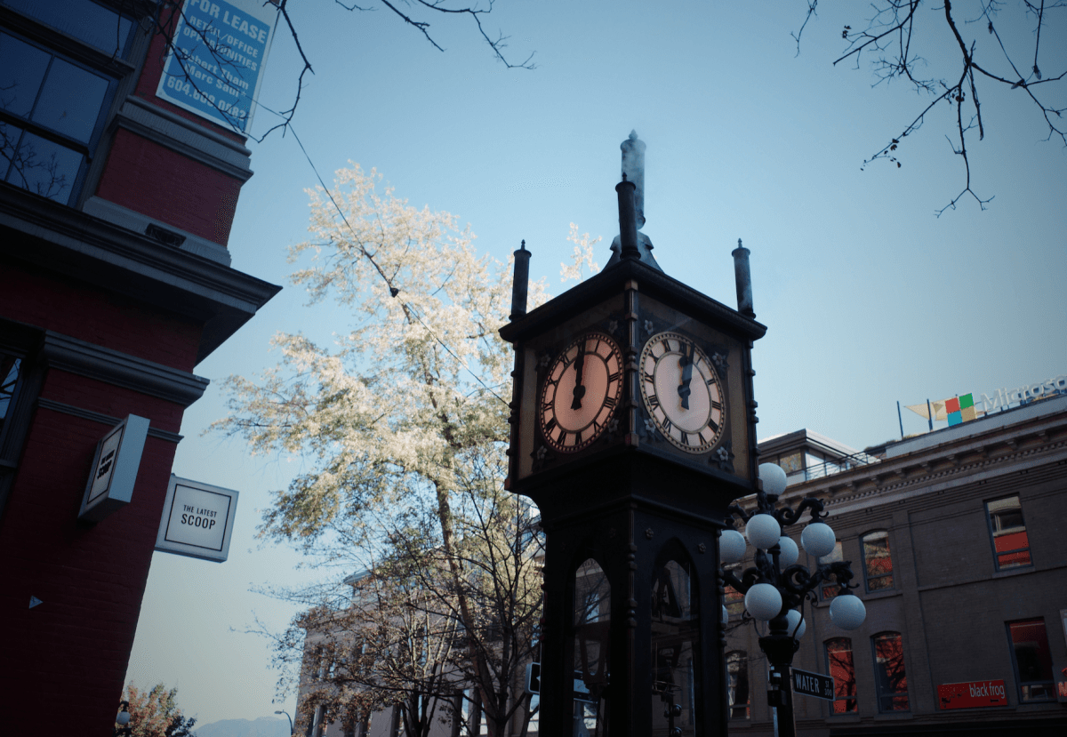 煤氣鎮 Gastown 全球第一座蒸汽鐘
Steam Clock