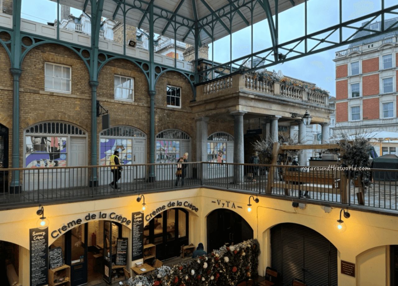 【倫敦柯芬園市集攻略】Covent Garden伴手禮,逛街不怕下雨 - 第1張圖