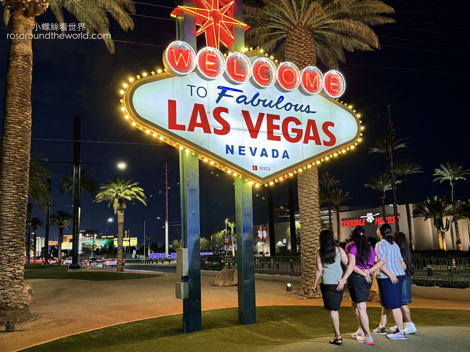 拉斯維加斯標誌 
Welcome to Fabulous Las Vegas Sign
歡迎來到絢麗的拉斯維加斯