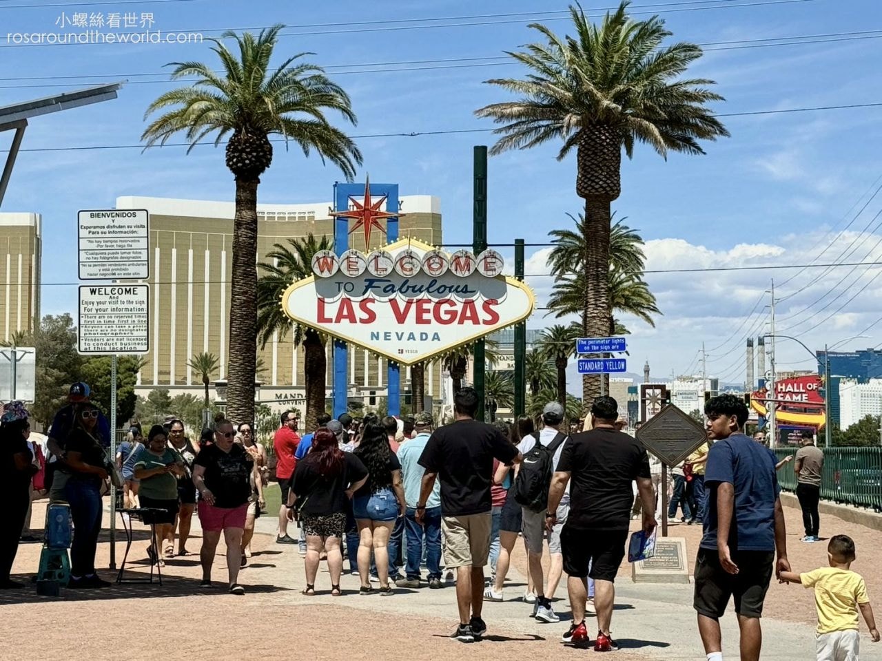 【拉斯維加斯必去景點】拉斯維加斯標誌 Las Vegas Sign - 第8張圖