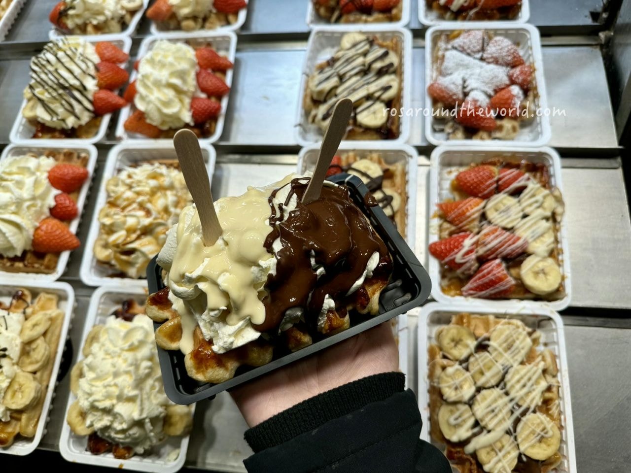 【布魯塞爾美食】布魯塞爾鬆餅Maison Dandoy 必吃百年老店 - 第8張圖
