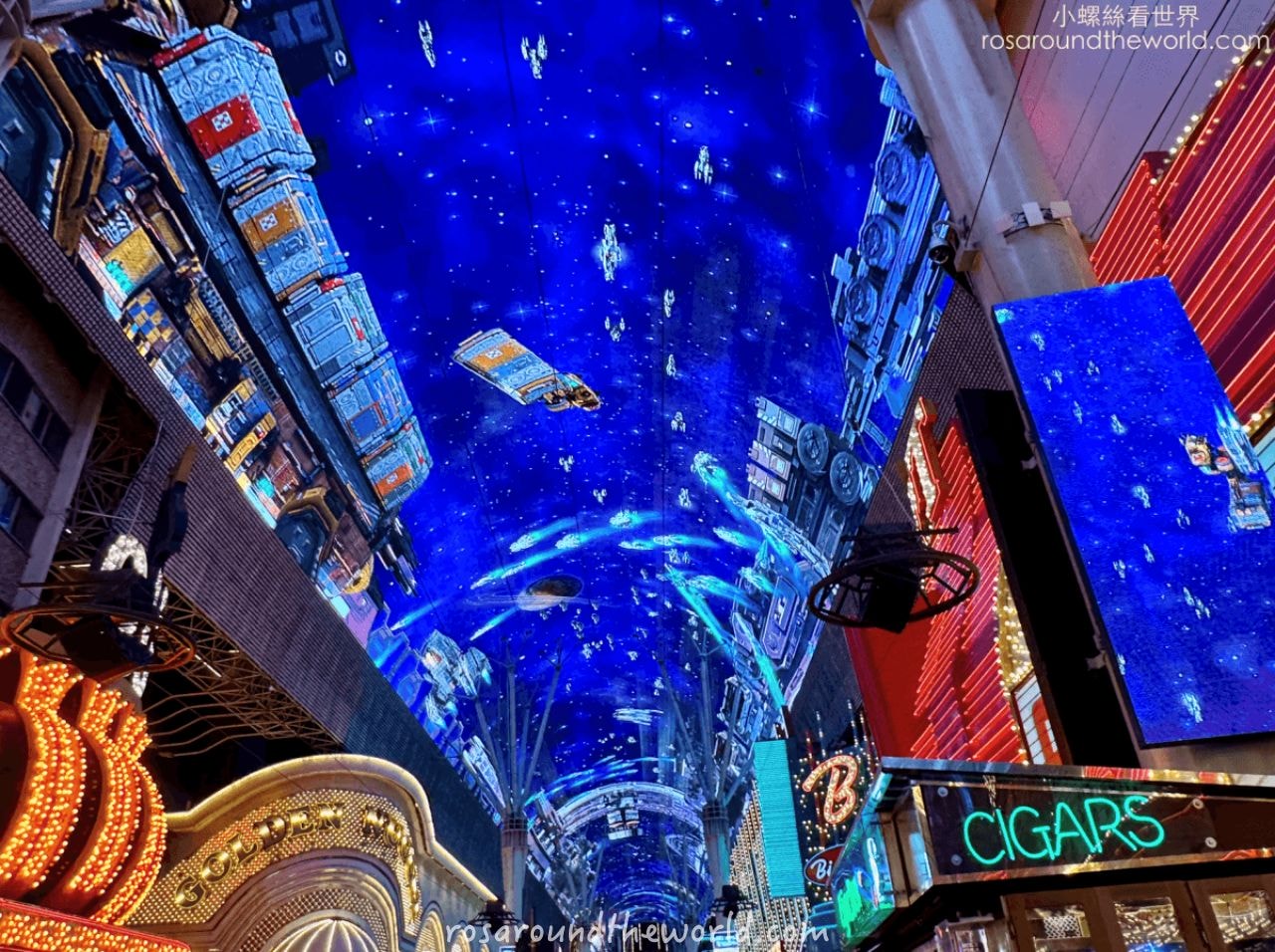【拉斯維加斯必去景點】弗蒙街體驗 Fremont Street,賭城發源地 - 第8張圖