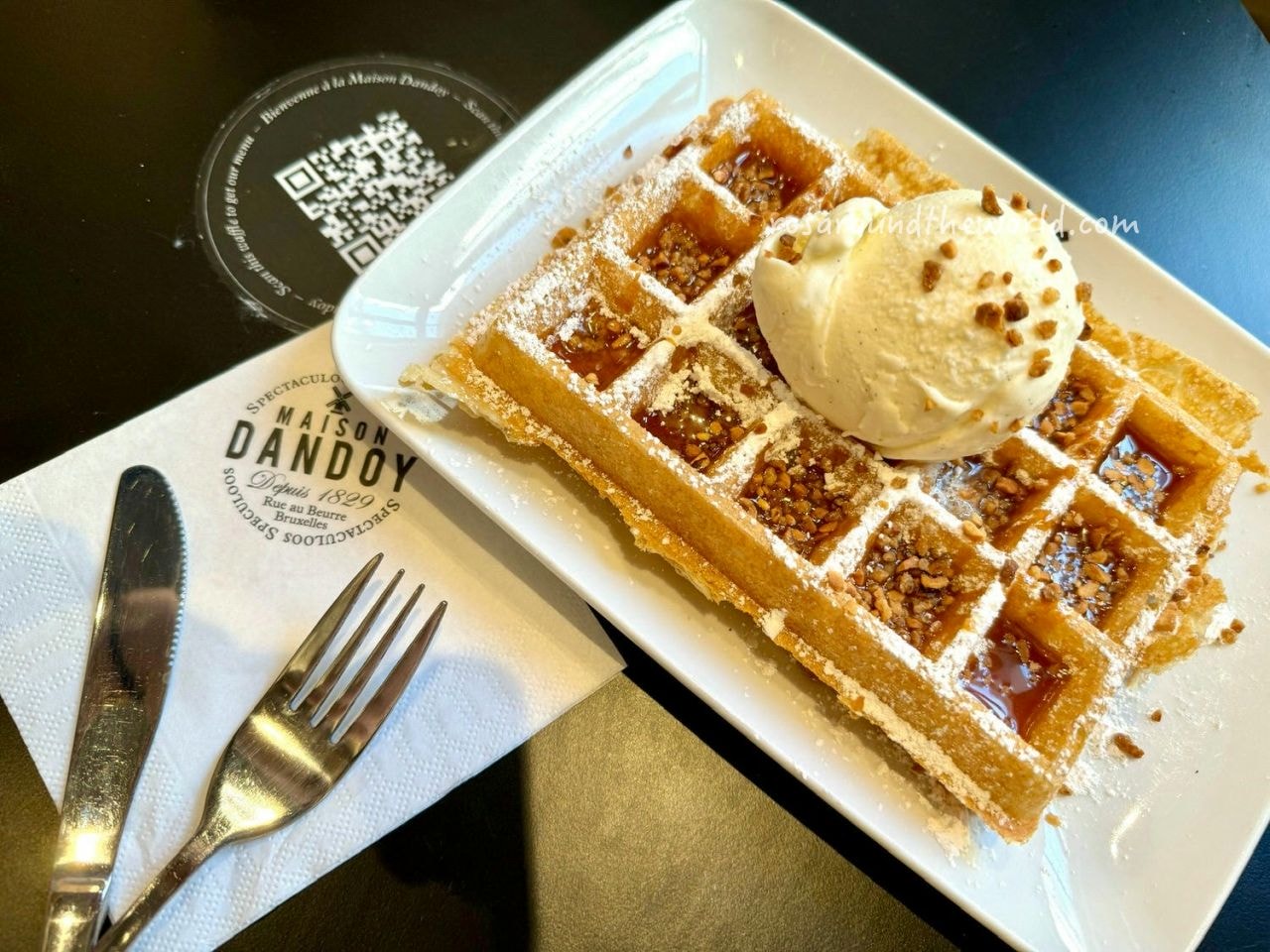 【布魯塞爾美食】布魯塞爾鬆餅Maison Dandoy 必吃百年老店 - 第3張圖