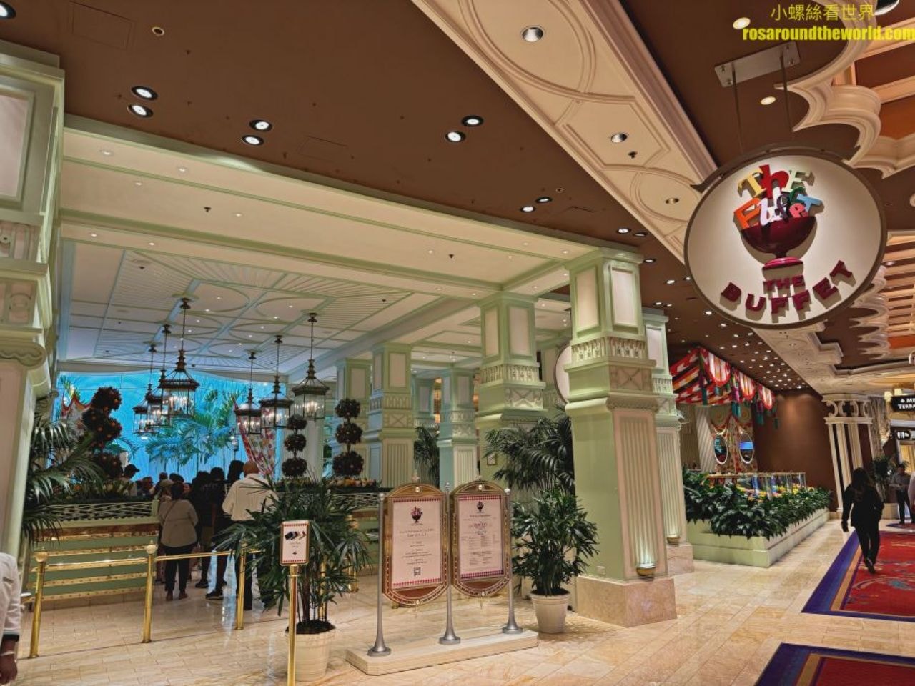 【拉斯維加斯自助餐推薦】永利酒店 自助餐The Buffet at Wynn,裝潢超美! - 第4張圖