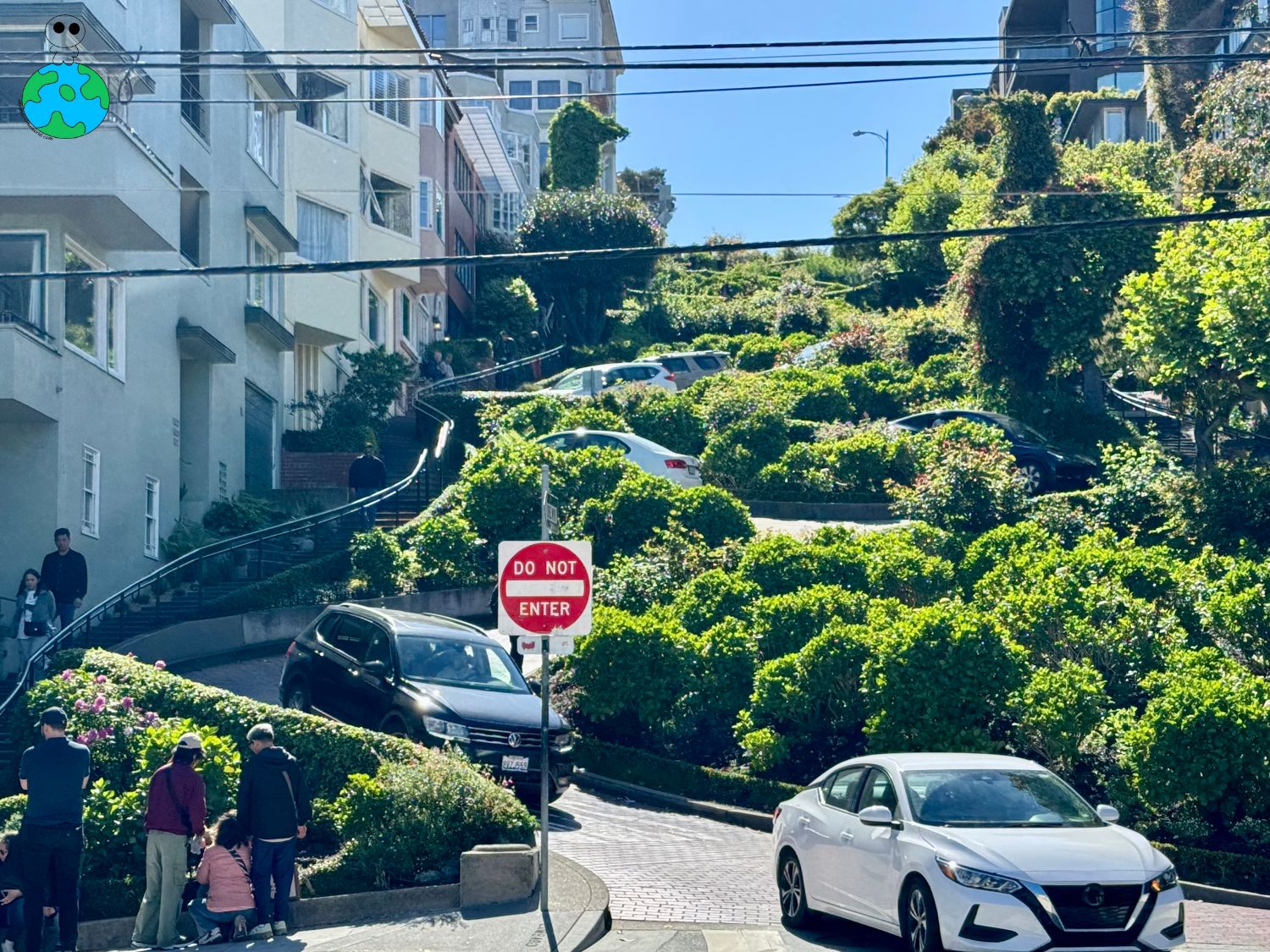 九曲花街
倫巴底街 Lombard Street