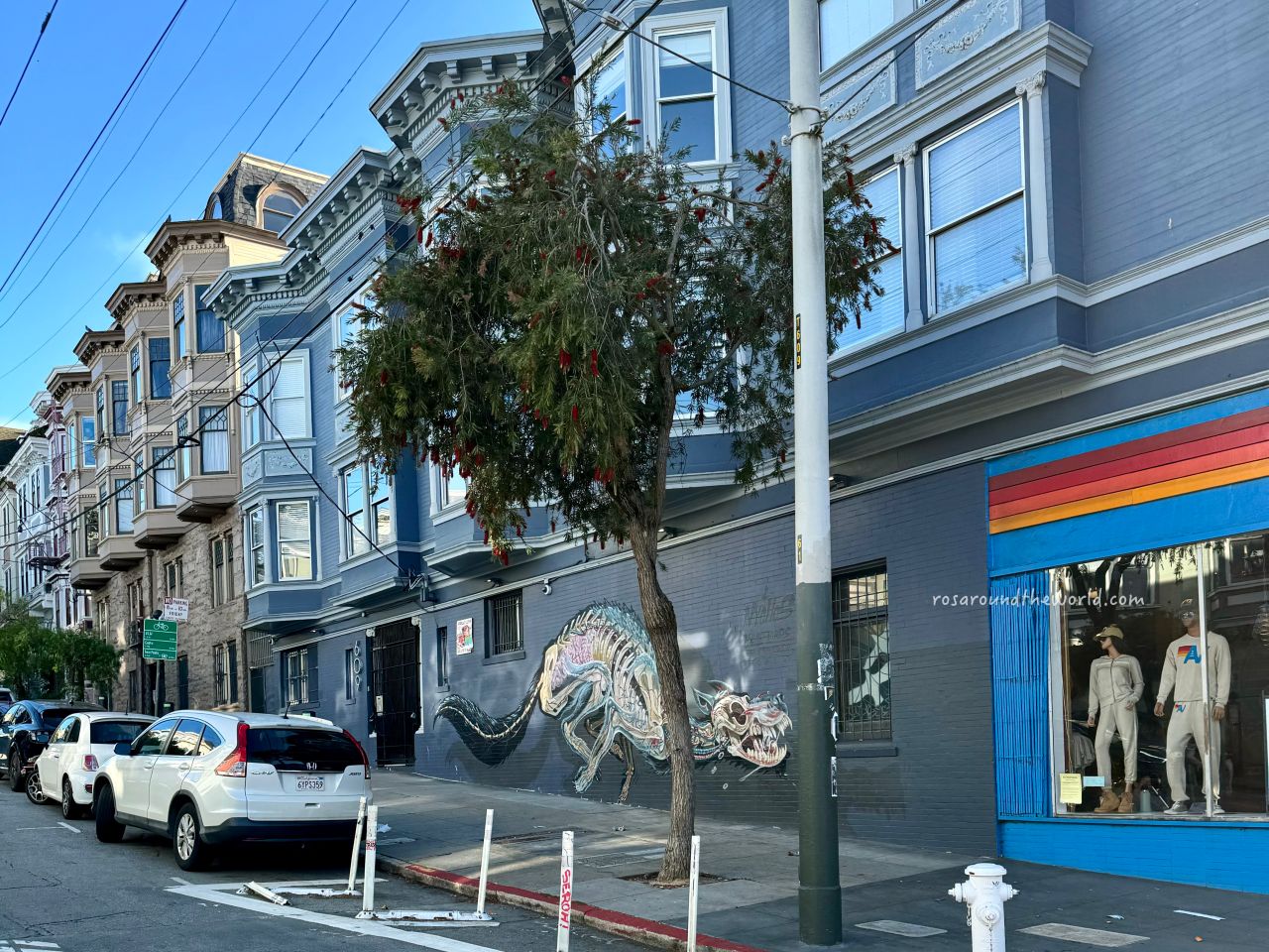 【舊金山景點】阿拉莫廣場Alamo Square,必看彩繪女士六姊妹! - 第10張圖