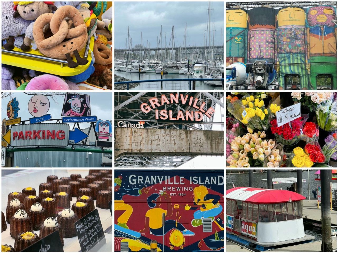 【溫哥華固蘭湖島市集】Granville Island必吃美食、水上巴士 - 第1張圖