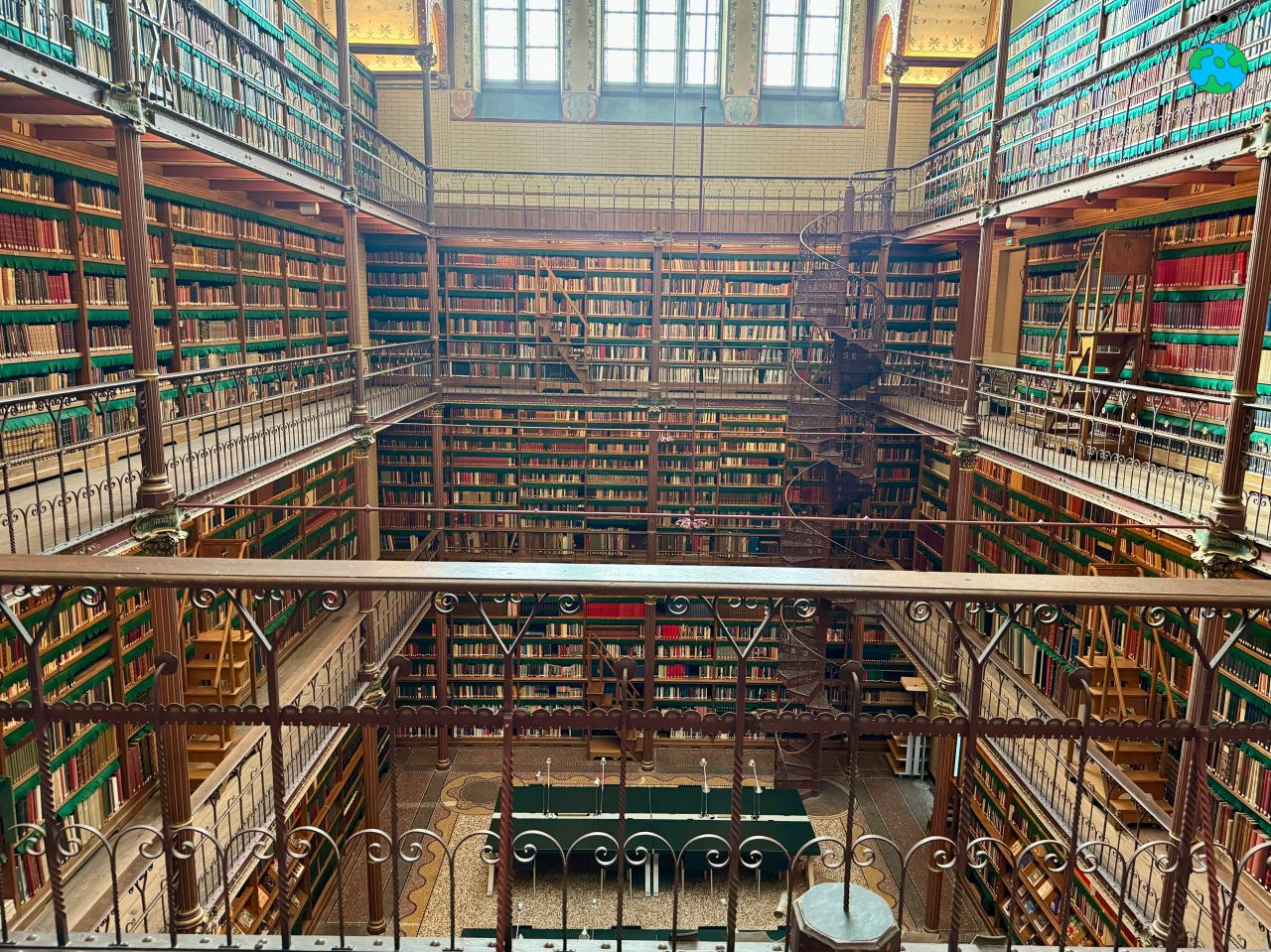 【2025荷蘭國家博物館攻略】Rijksmuseum 必看/門票/預約,阿姆斯特丹景點 - 第9張圖 荷蘭國家博物館Cuypers Library