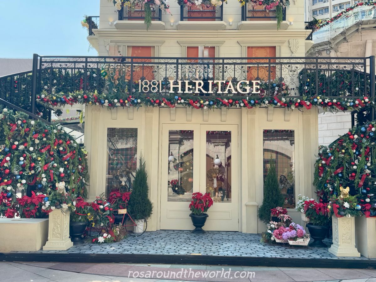 【香港尖沙咀景點】1881 Heritage,絕美歐式風格建築,免費參觀拍照! - 第5張圖