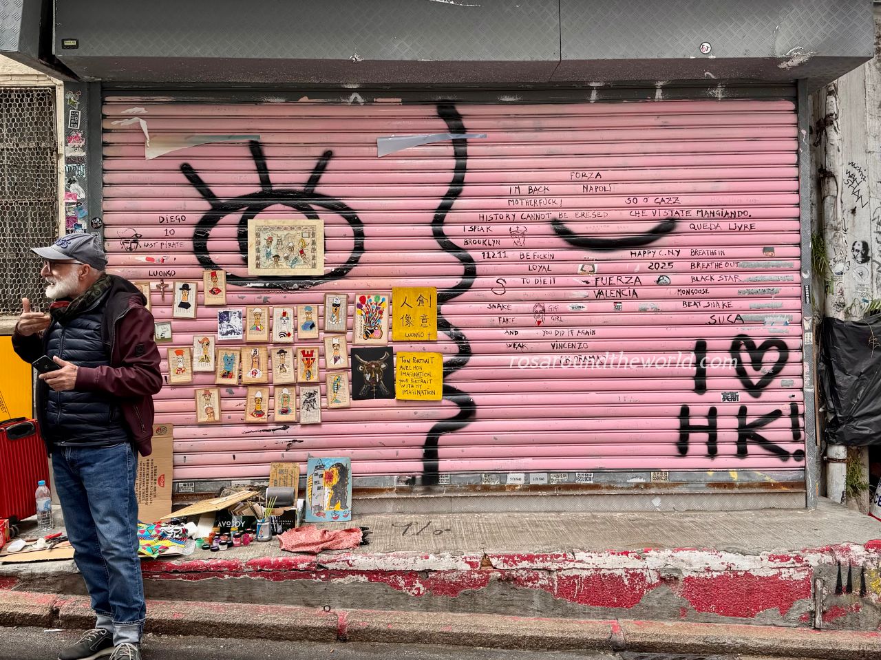 【2025香港景點】嘉咸街壁畫怎麼去?IG爆紅的中環塗鴉牆 - 第3張圖