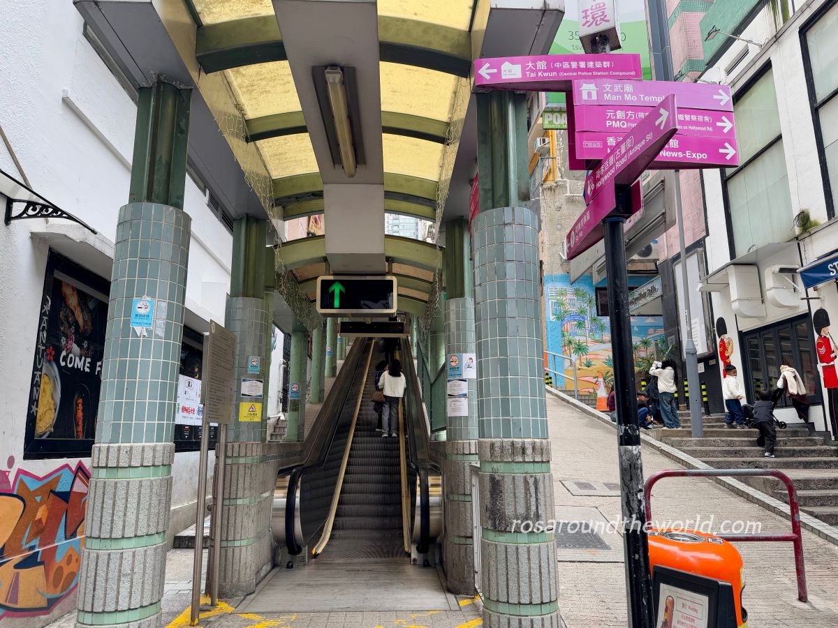 【2025香港景點】中環至半山自動扶梯路線、時間、景點地圖 - 第10張圖