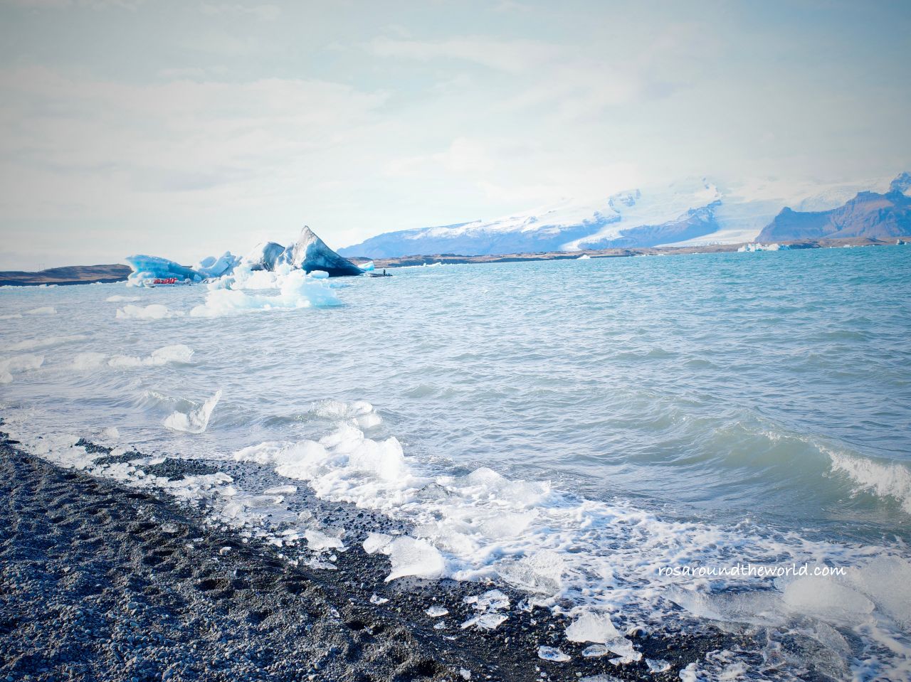 【冰島景點】Jökulsárlón 傑古沙龍冰河湖遊船、住宿、鑽石沙灘