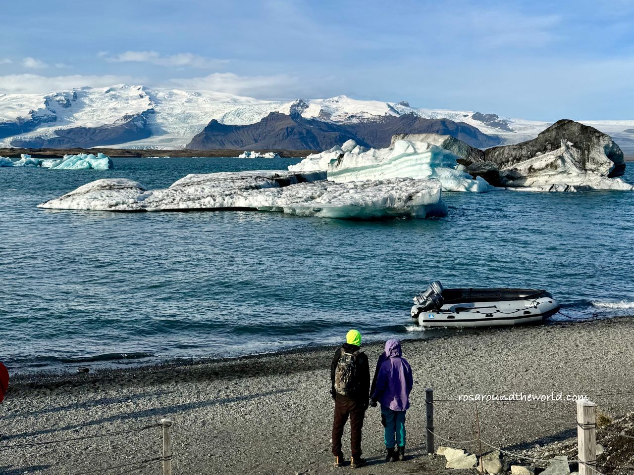 【冰島景點】Jökulsárlón 傑古沙龍冰河湖遊船、住宿、鑽石沙灘