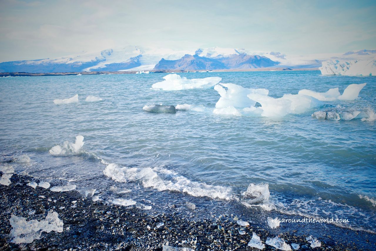 【冰島景點】Jökulsárlón 傑古沙龍冰河湖遊船、住宿、鑽石沙灘