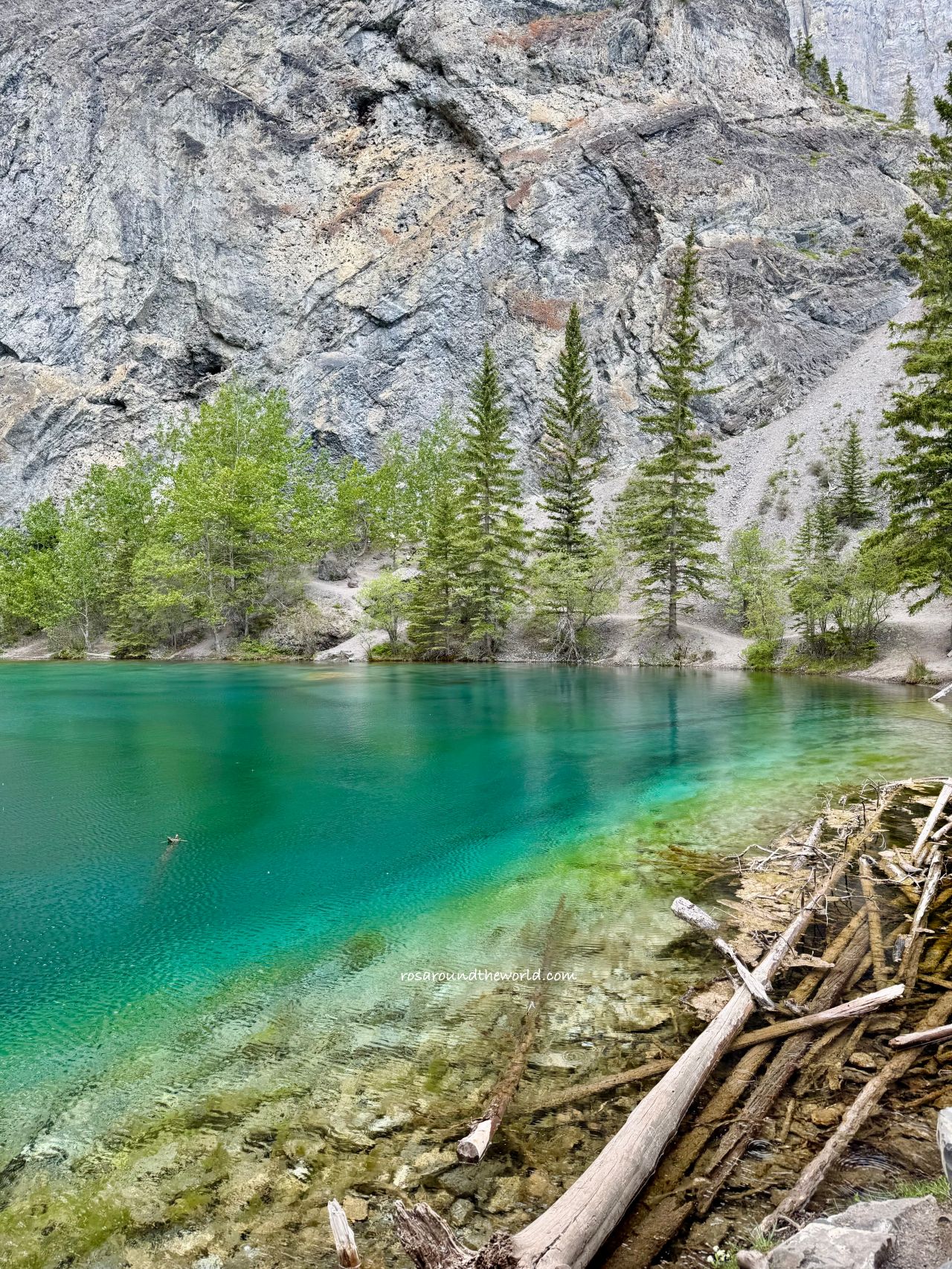 【坎莫爾必去景點】Grassi Lakes停車、通行證、徒步路線 - 第9張圖