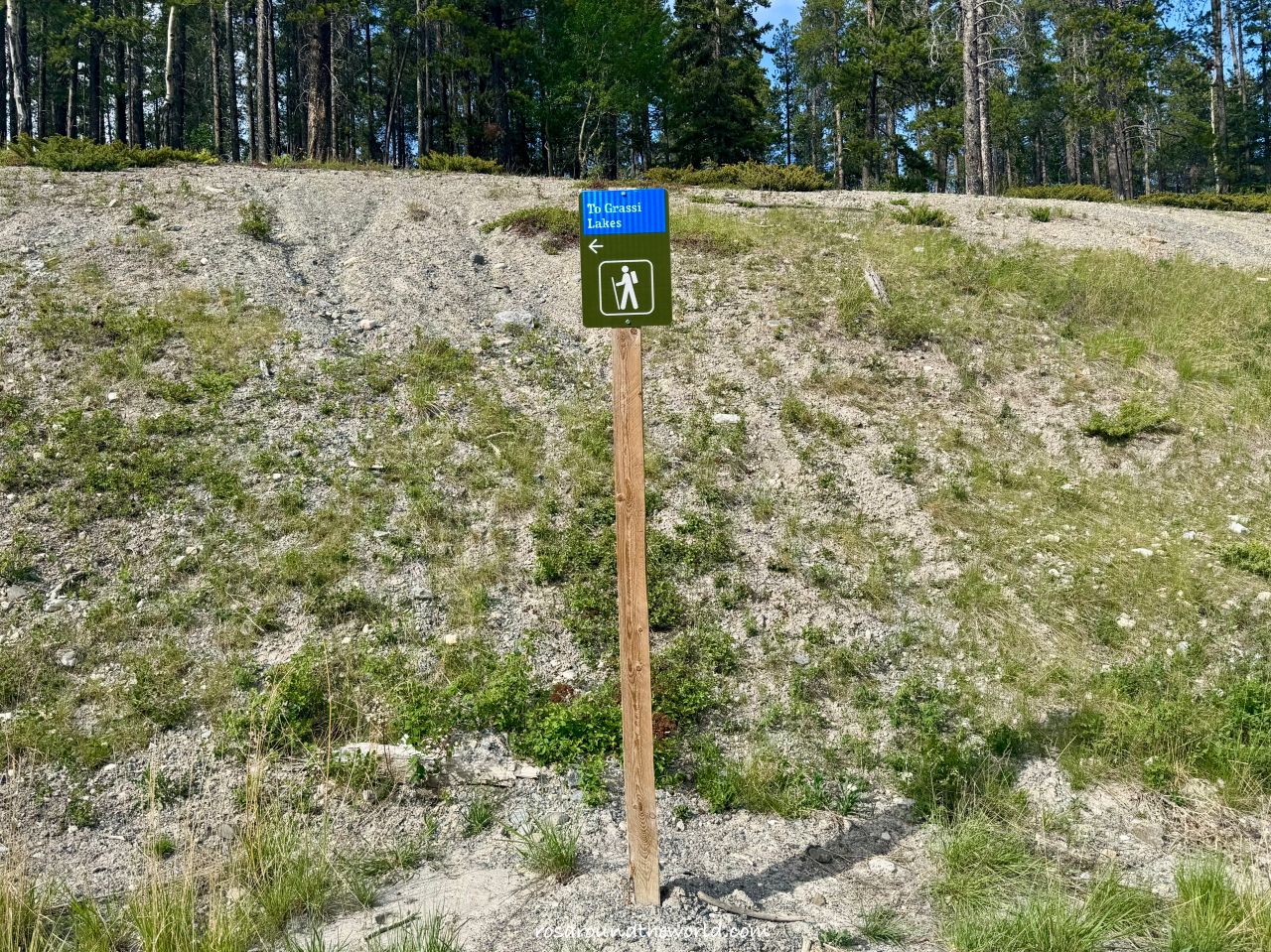 【坎莫爾必去景點】Grassi Lakes停車、通行證、徒步路線 - 第3張圖