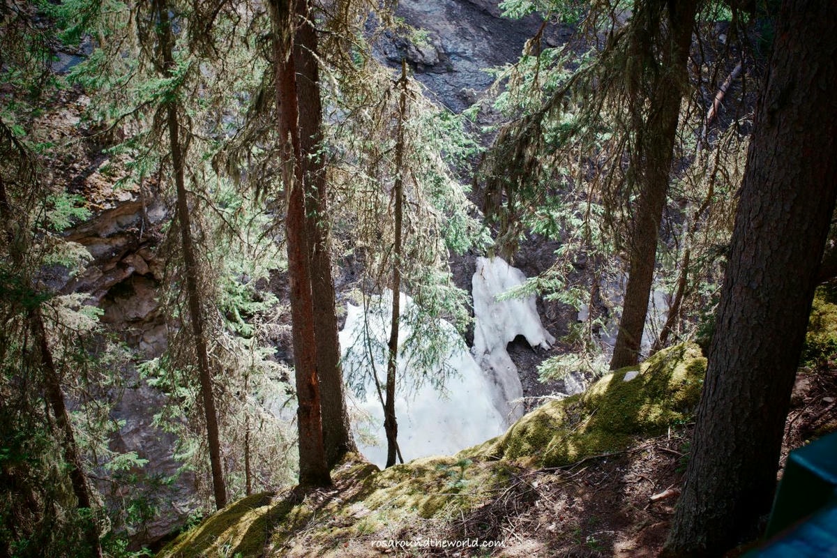 【班夫景點推薦】Johnston Canyon 強斯頓峽谷冬天、路線、交通攻略 - 第13張圖