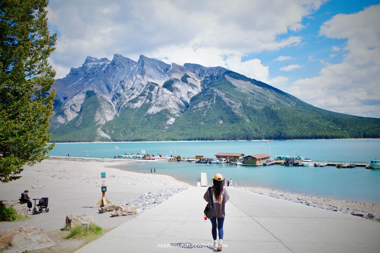 【班夫景點推薦】明尼旺卡湖Lake Minnewanka,落磯山脈最大人工湖 - 第5張圖