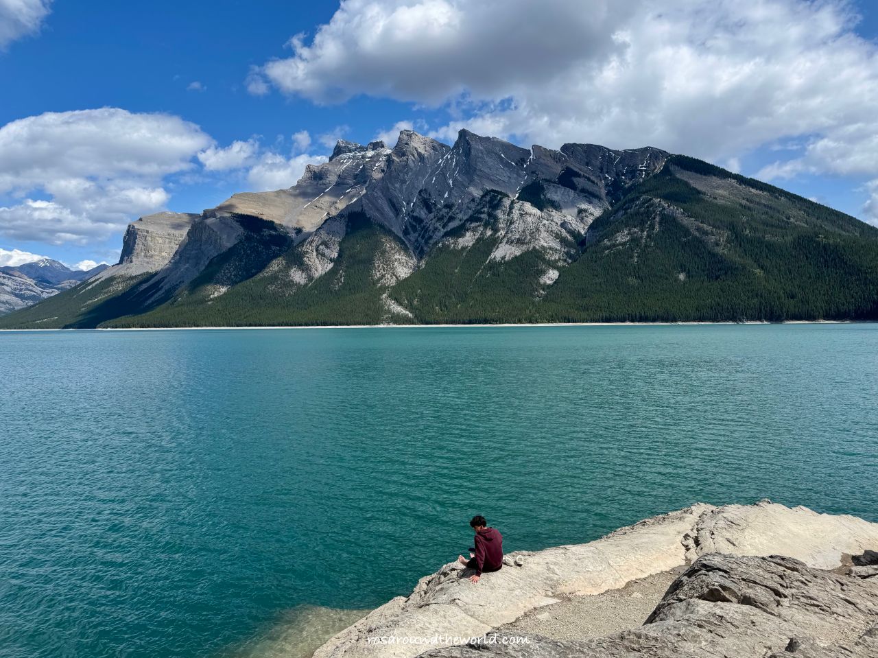 【班夫景點推薦】明尼旺卡湖Lake Minnewanka,落磯山脈最大人工湖 - 第10張圖
