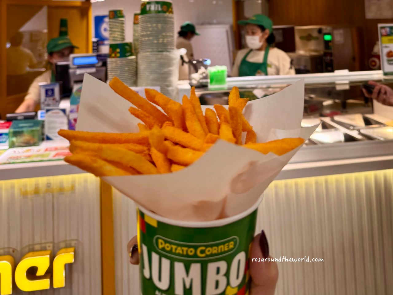【曼谷必吃美食】Potato Corner推薦口味、尺寸、菜單 - 第6張圖