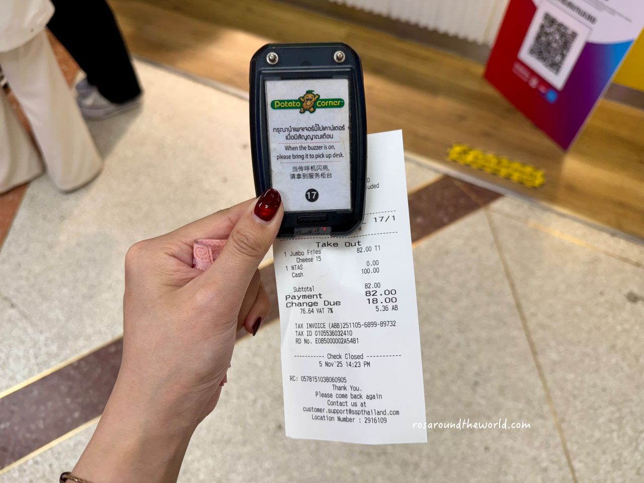【曼谷必吃美食】Potato Corner推薦口味、尺寸、菜單 - 第7張圖