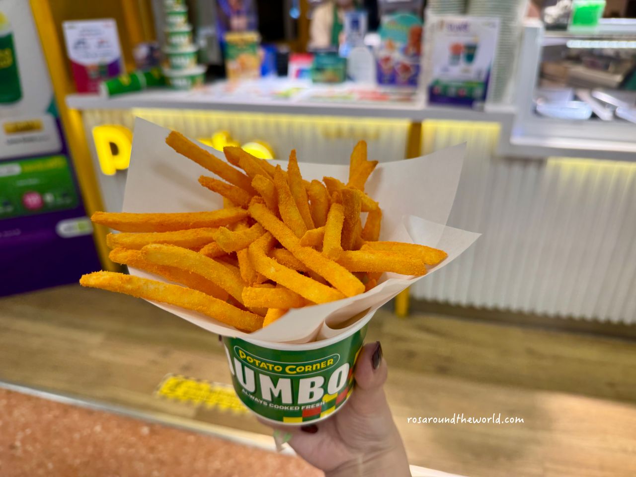 【曼谷必吃美食】Potato Corner推薦口味、尺寸、菜單 - 第8張圖