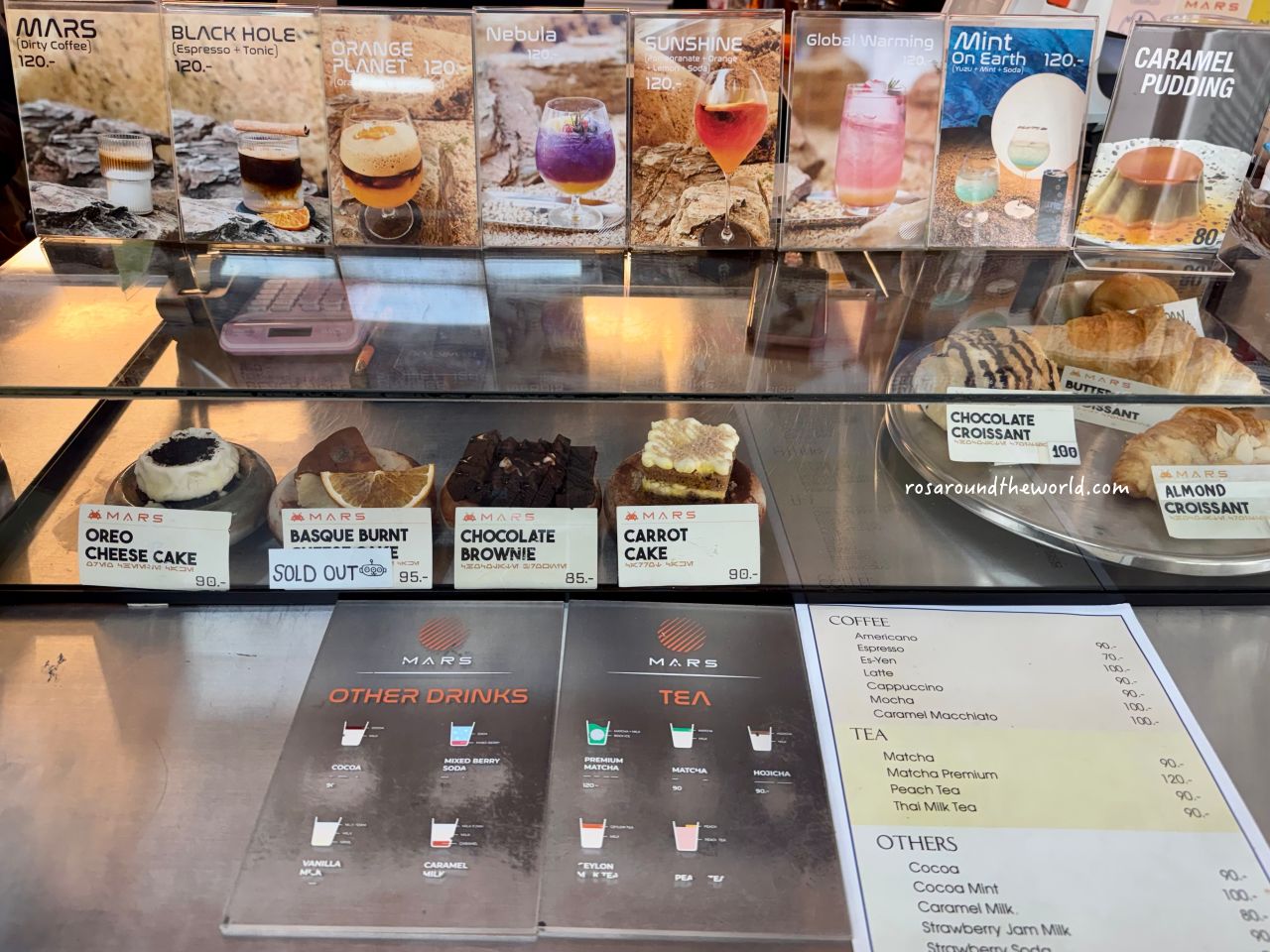 【清邁咖啡廳】MARS.cnx太陽系火星咖啡廳，一秒到美國羚羊谷！