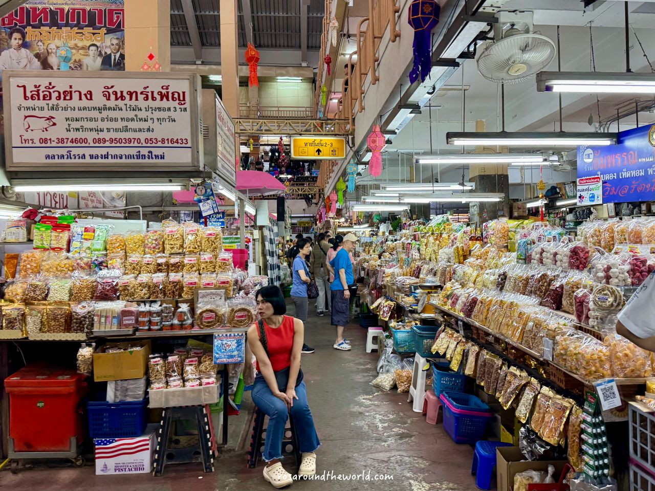 【清邁瓦洛洛市場】Warorot Market 在地百年市場，買伴手禮最便宜！