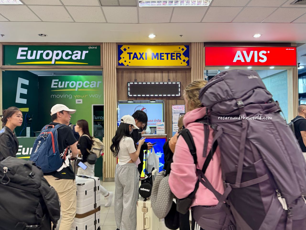 【清邁機場交通】清邁機場到市區grab、計程車怎麼叫？