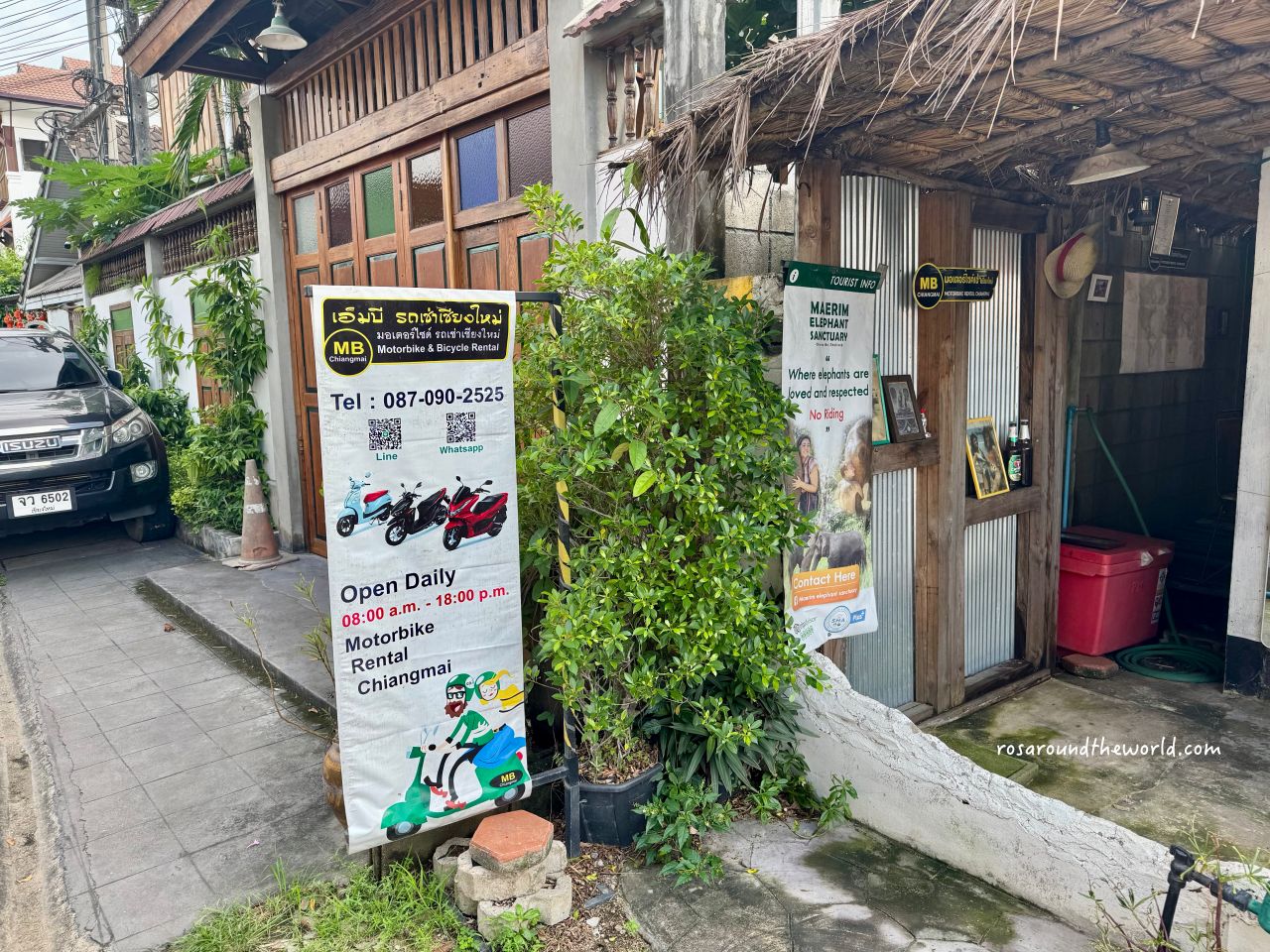 【清邁租機車推薦】價格、駕照＆預約方式，2間實際租車體驗