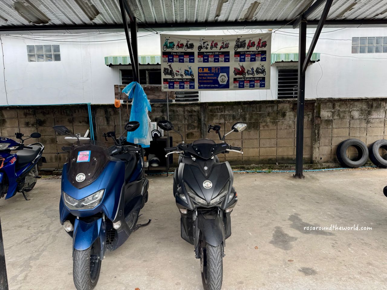 【清邁租機車推薦】價格、駕照＆預約方式，2間實際租車體驗