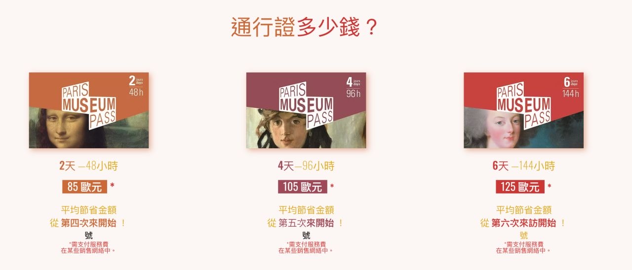 【巴黎博物館通行證】Paris Museum Pass景點、預約＆使用教學