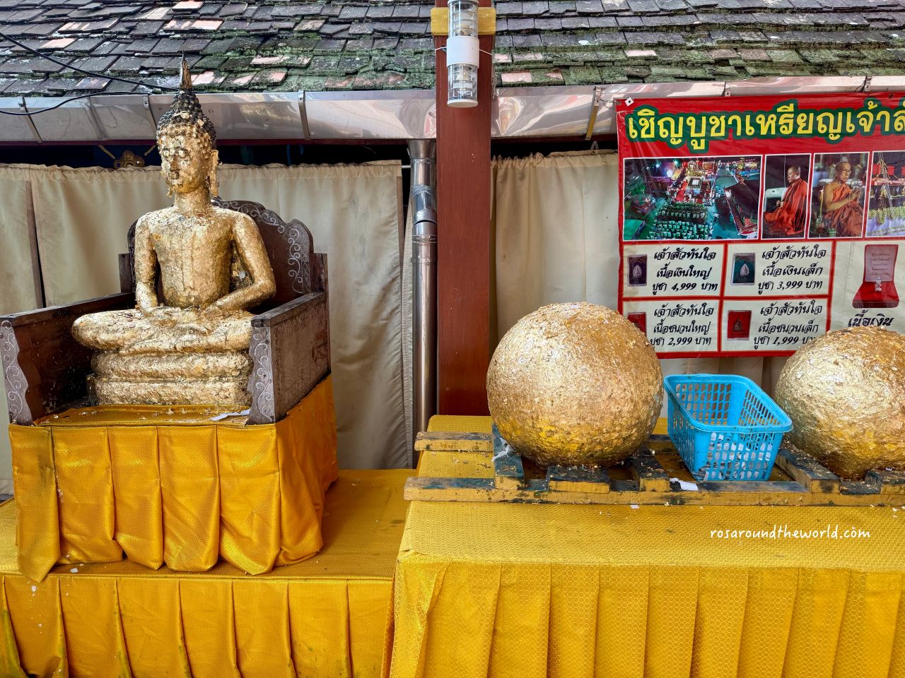 【清邁靈驗廟】清邁來康寺交通、拜法，當地人求財必去！