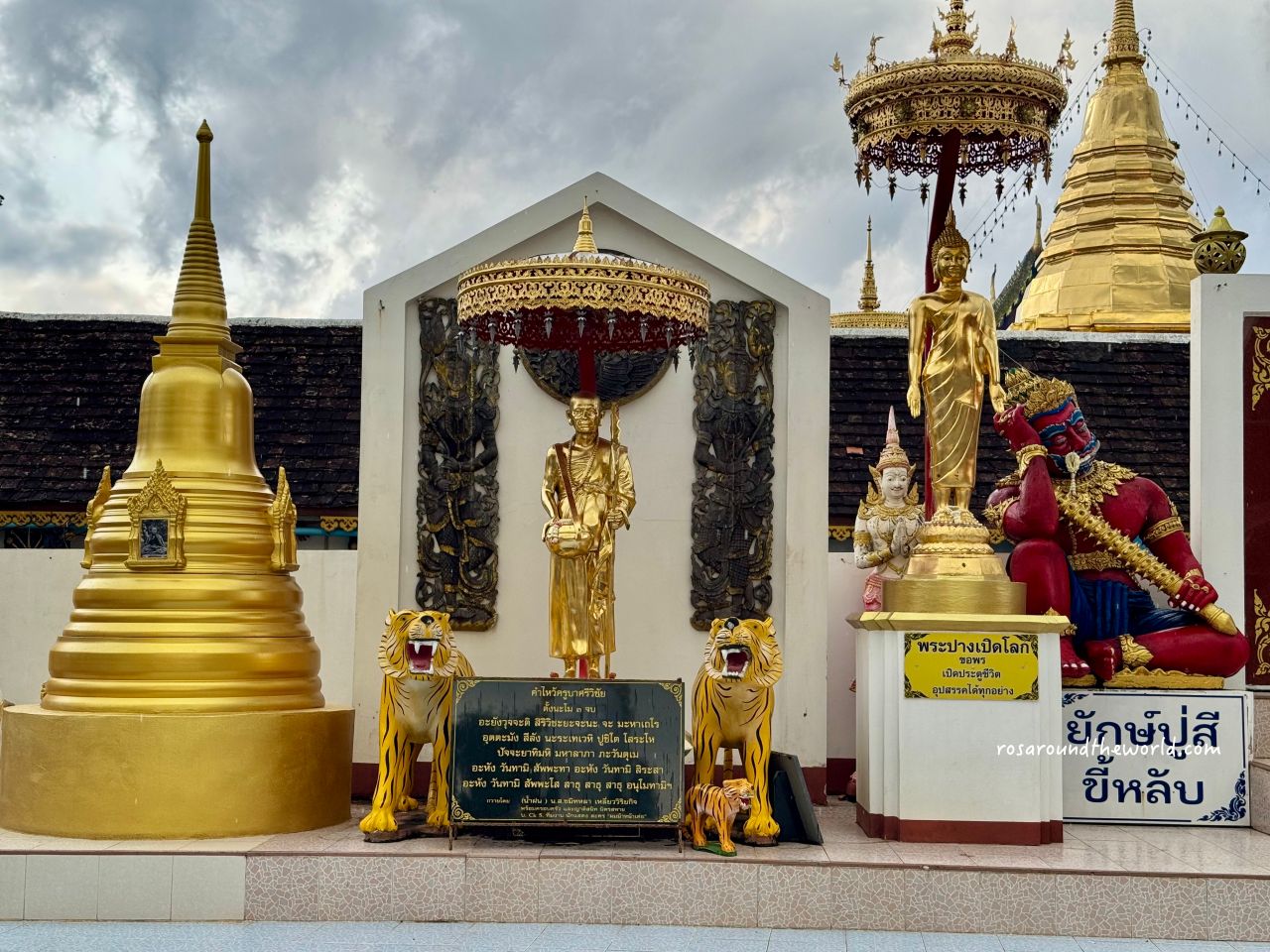 【清邁靈驗廟】清邁來康寺交通、拜法，當地人求財必去！