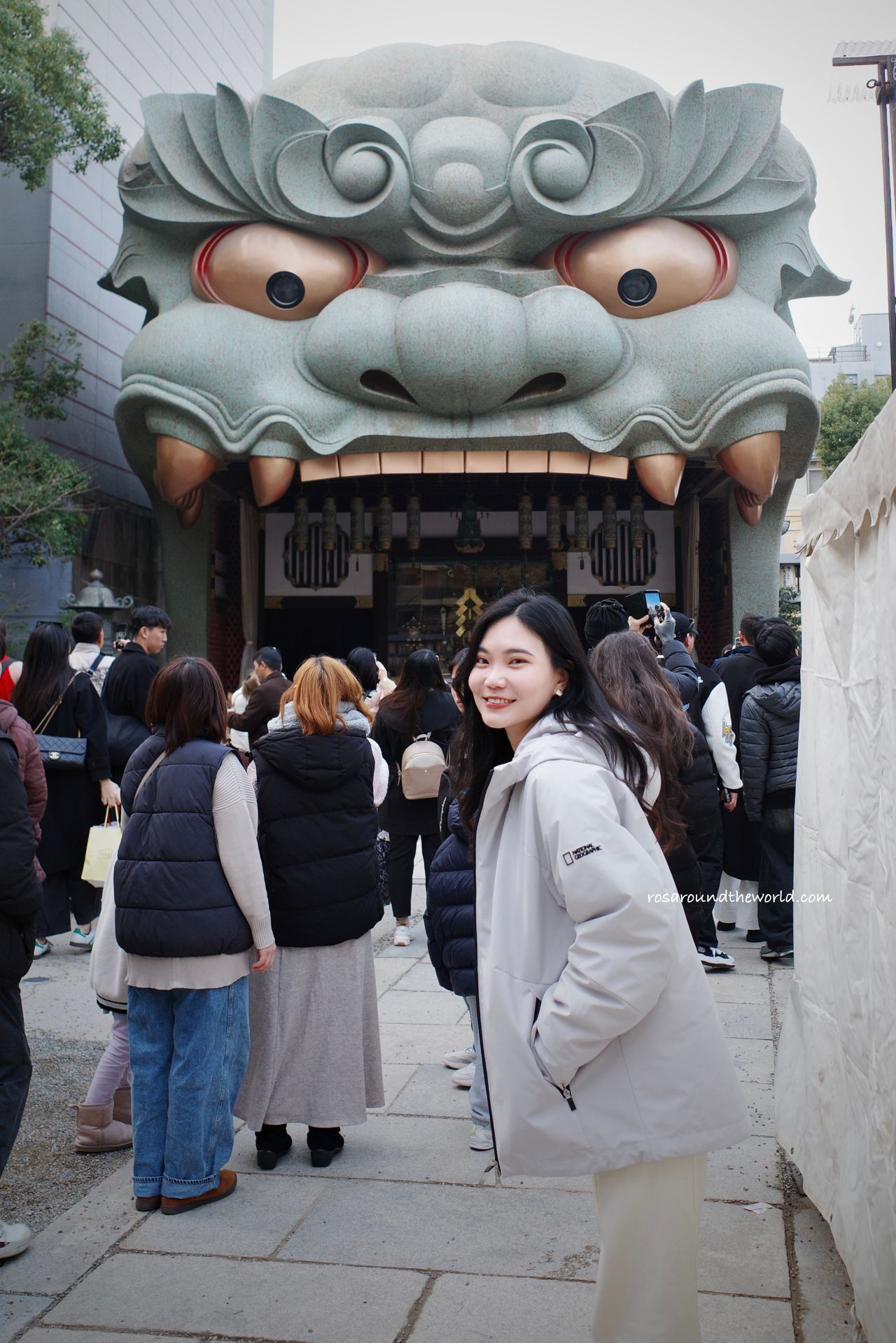 【大阪景點】難波八阪神社交通、必買御守&詩籤，超可愛獅子頭神殿！