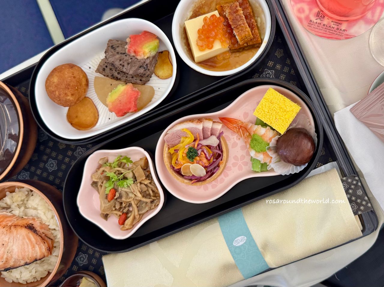 【華航商務艙開箱】台北桃園到大阪關西機場,A330座位&餐食體驗 - 第14張圖 【華航商務艙開箱】台北桃園到大阪關西機場,A330座位&餐食體驗