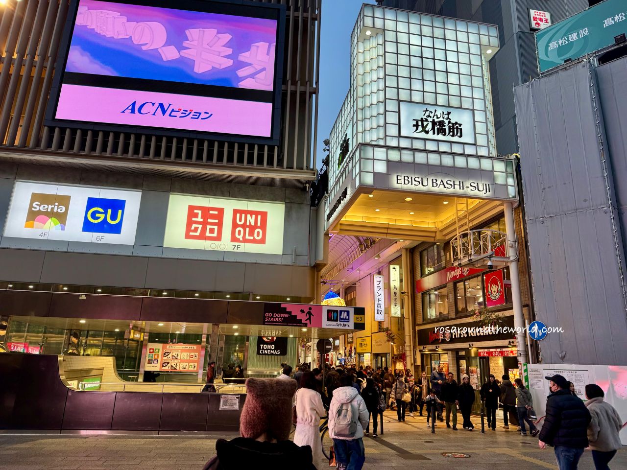 【大阪心齋橋攻略】道頓堀美食、逛街地圖、交通方式
