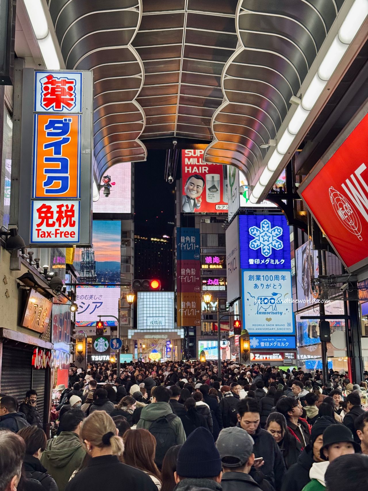 【大阪心齋橋攻略】道頓堀美食、逛街地圖、交通方式