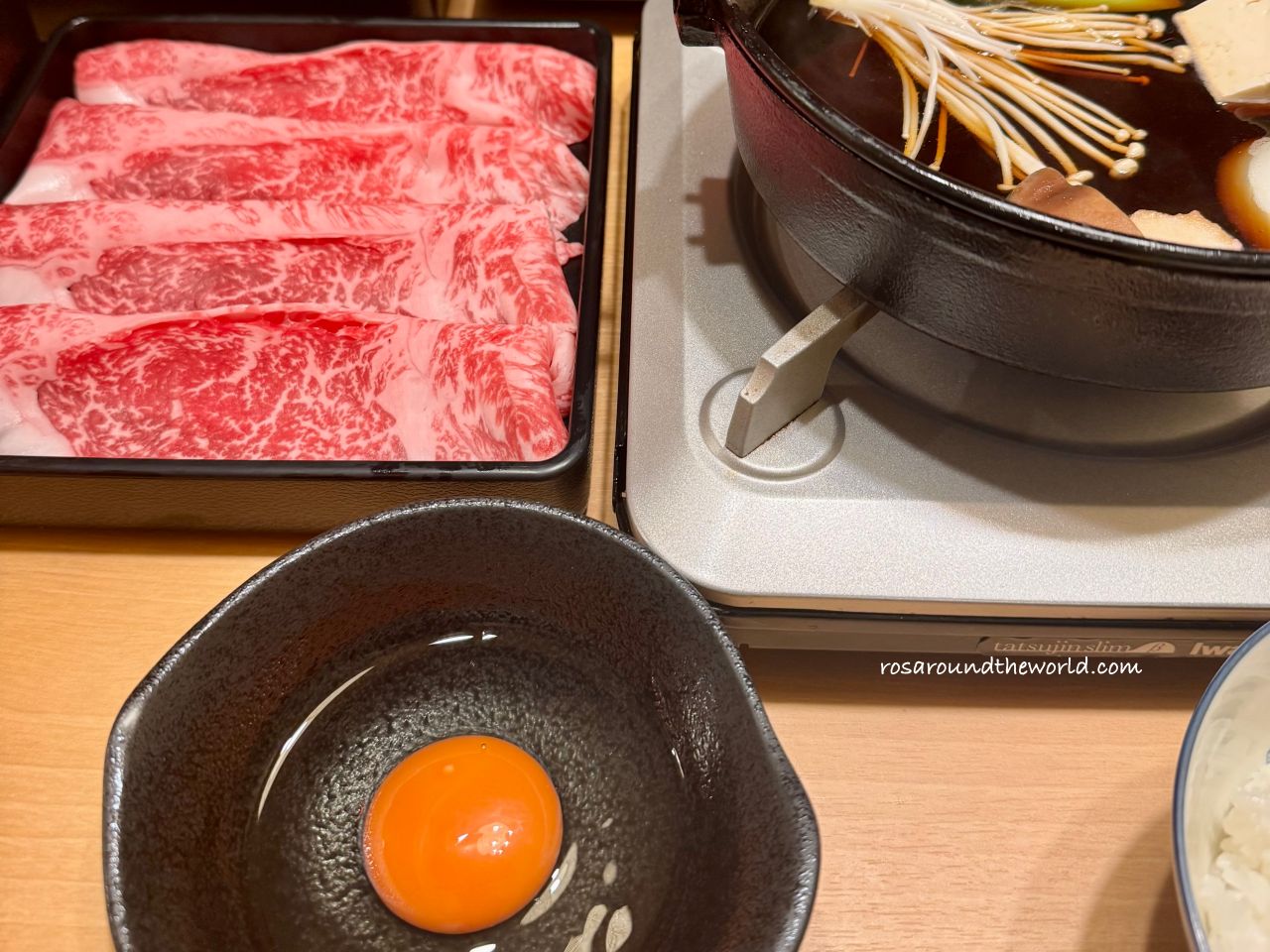 【大阪和牛壽喜燒】日本橋鶴屋,黑門市場涮涮鍋壽喜燒 - 第6張圖 【大阪和牛壽喜燒】日本橋鶴屋,黑門市場涮涮鍋壽喜燒