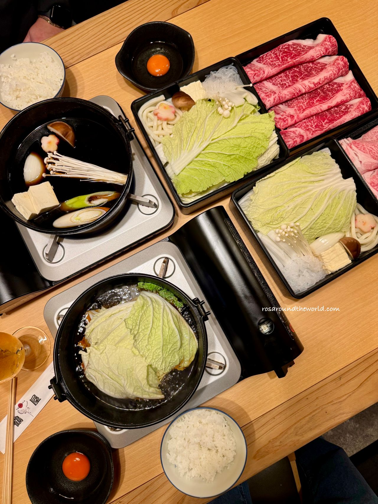 【大阪和牛壽喜燒】日本橋鶴屋,黑門市場涮涮鍋壽喜燒 - 第3張圖 【大阪和牛壽喜燒】日本橋鶴屋,黑門市場涮涮鍋壽喜燒