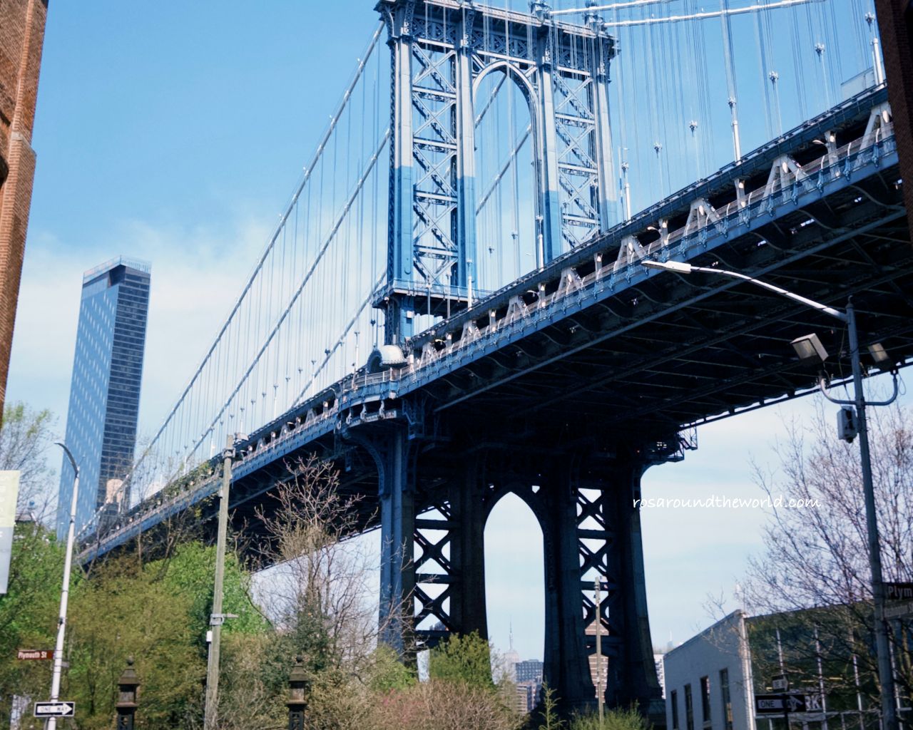【紐約景點】布魯克林大橋夜景、DUMBO＆曼哈頓大橋機位